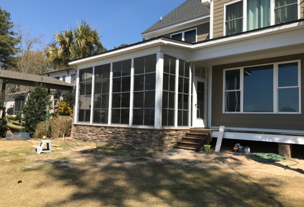 Columbia, SC contractor sold direct, EZE Breeze South Carolina windows installed for local contractor. DIY